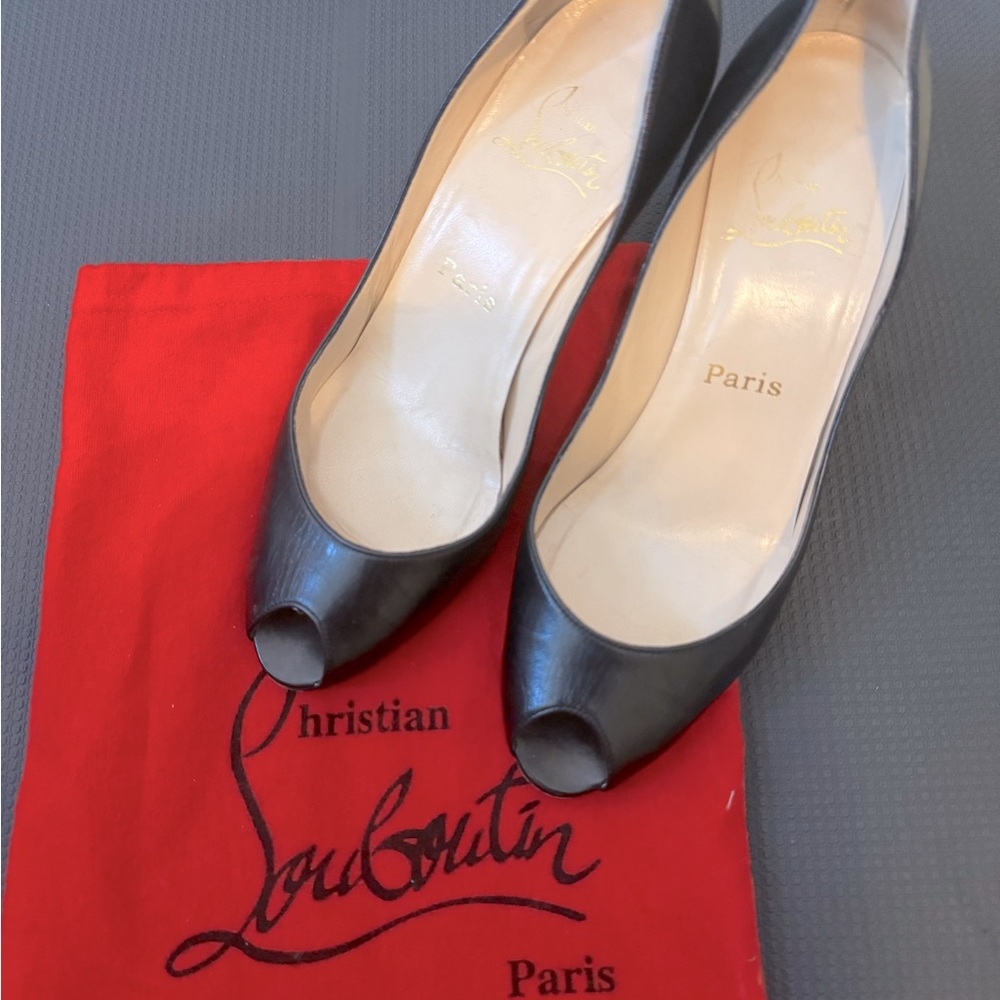 Classic Black Christian Louboutin Heels